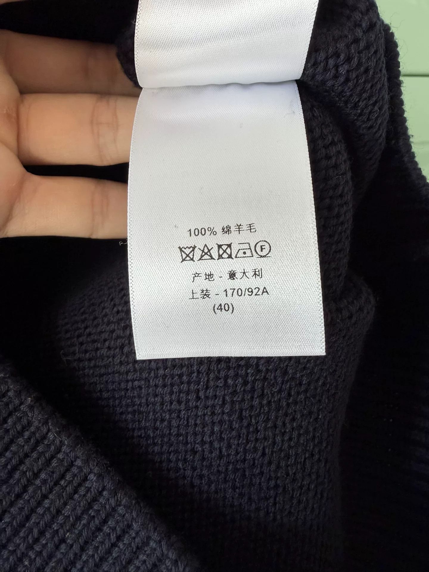 Dior Dior Polo Collar Wool Knit Sweater Size US XXS / EU 40 - 5 Thumbnail