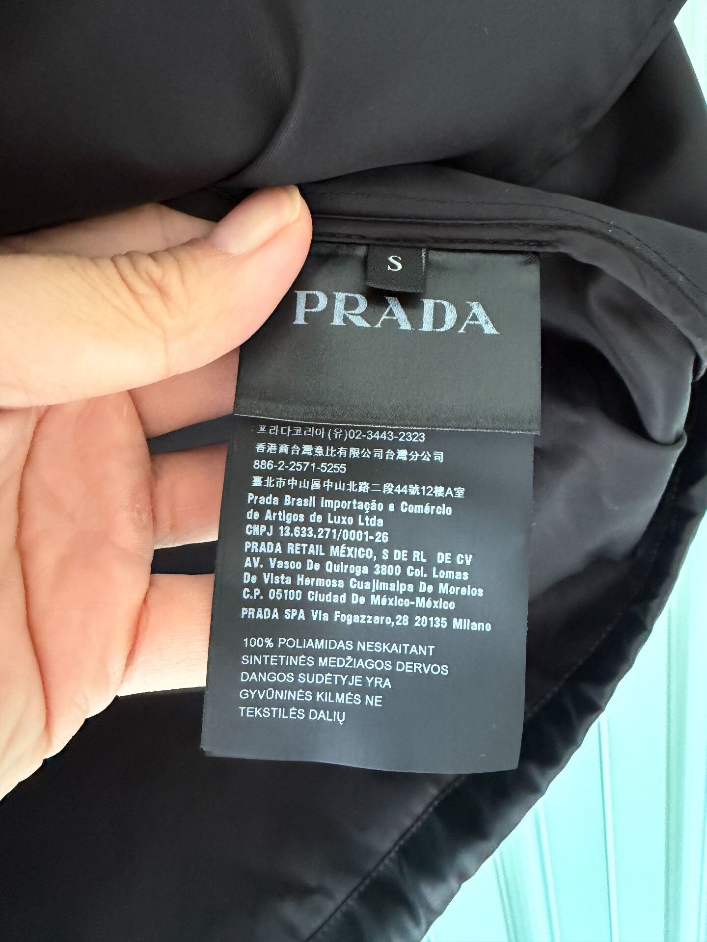 Prada Black Hooded Sweatshirt
