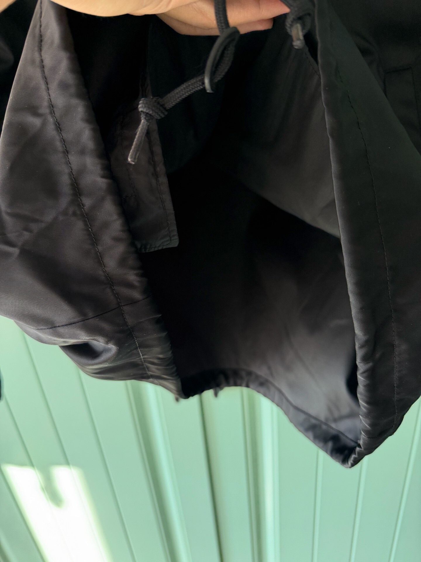 Prada Black Hooded Sweatshirt