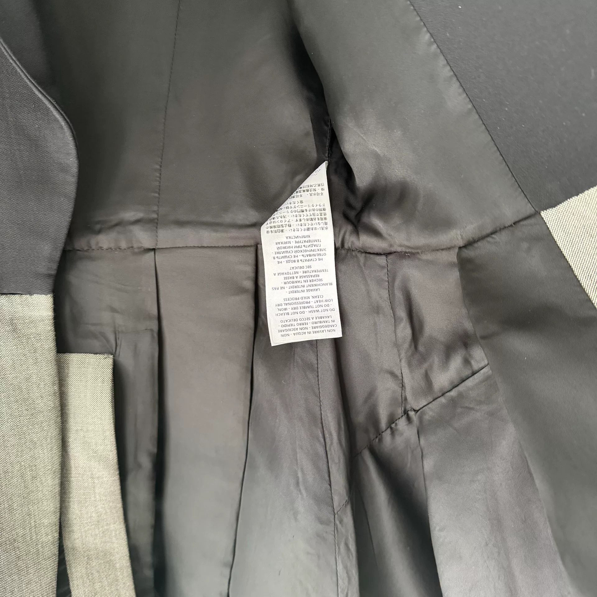 Alexander McQueen Alexander McQueen Black Blazer Skirt Size S / US 4 / IT 40 - 6 Thumbnail