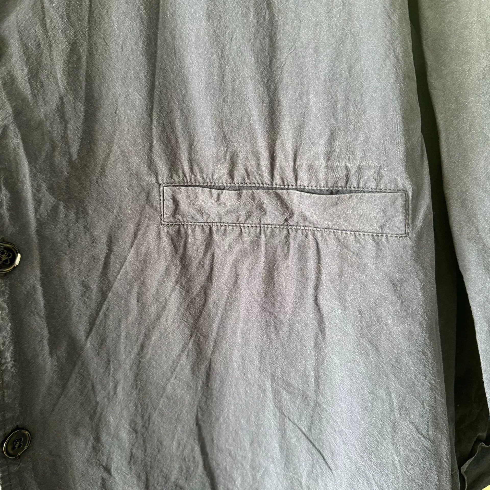 Lemaire Lemaire Blue Short-Sleeve Shirt XL Size US XL / EU 56 / 4 - 9 Thumbnail