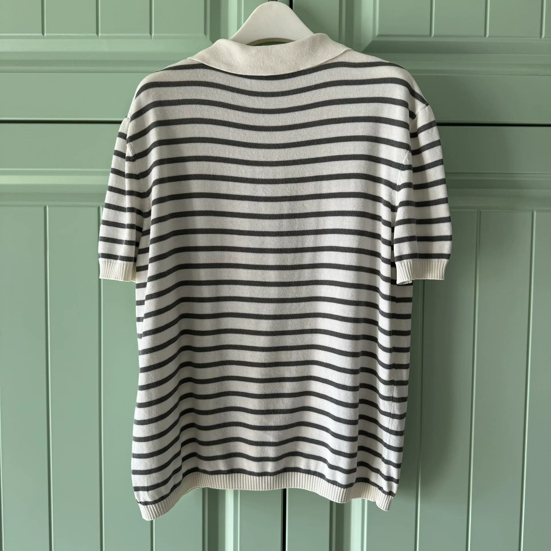 Dior Dior J'ADIOR Striped Knit Polo Size XXS / US 00 / IT 34 - 2 Thumbnail
