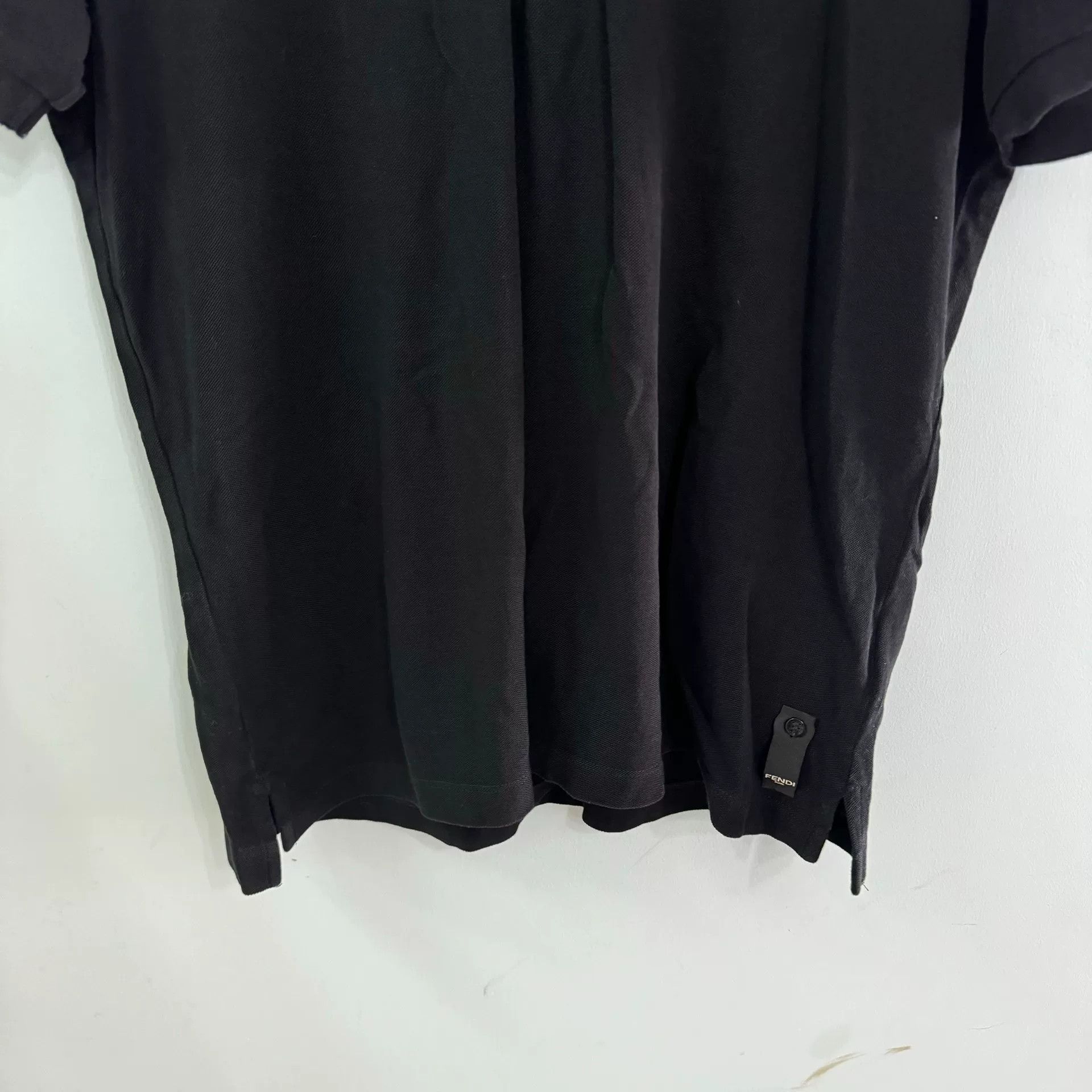 Fendi Fendi Monogram Collar Polo Shirt L Size US L / EU 52-54 / 3 - 6 Thumbnail