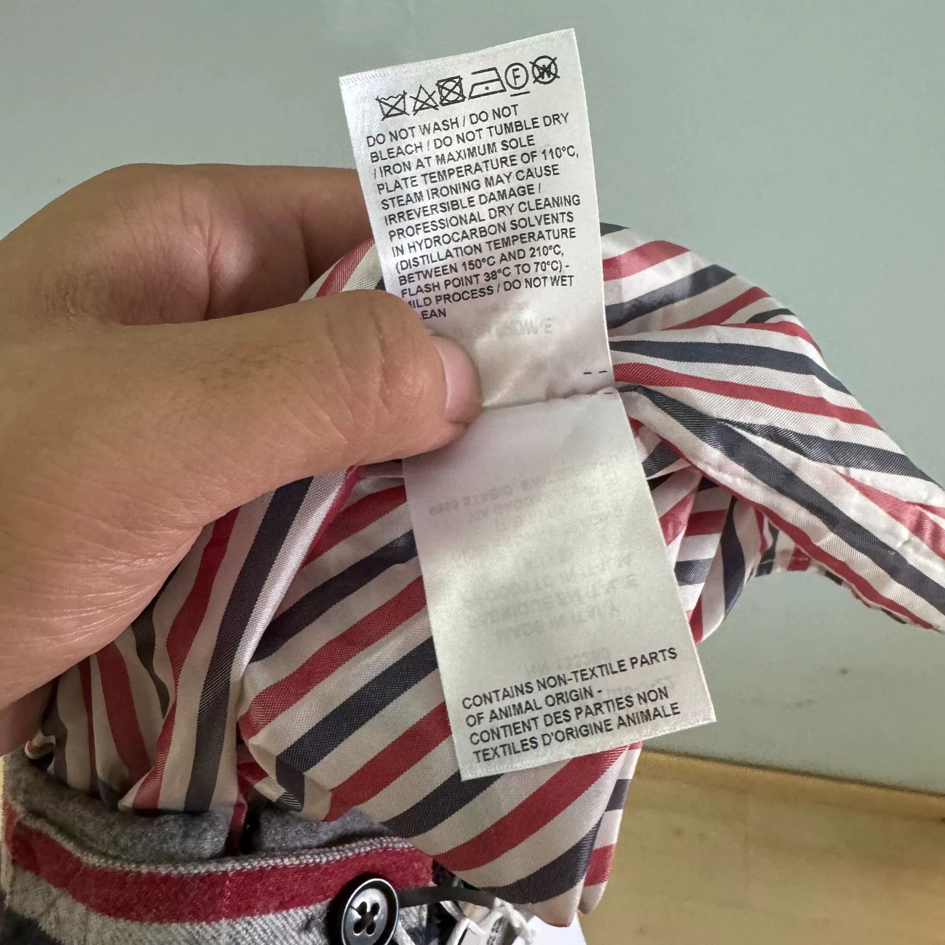 Thom Browne Thom Browne Gray Pleated Mini Skirt Size 40" / US 18 - 5 Thumbnail