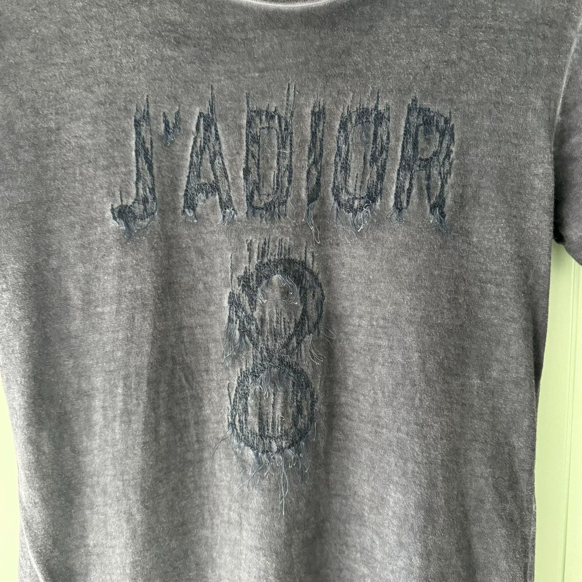 Dior Christian Dior J'ADIOR Embroidered T-shirt Size XS / US 0-2 / IT 36-38 - 7 Thumbnail