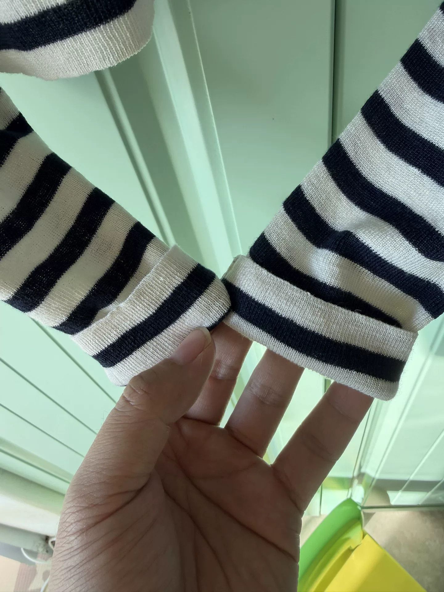 Dior Dior Blue White Striped Knitwear Size S / US 4 / IT 40 - 9 Thumbnail