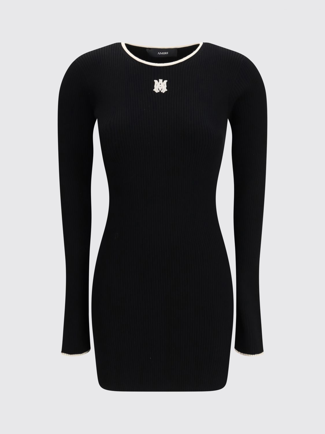 Amiri Amiri Dress Woman Black Size L / US 10 / IT 46 - 2 Thumbnail