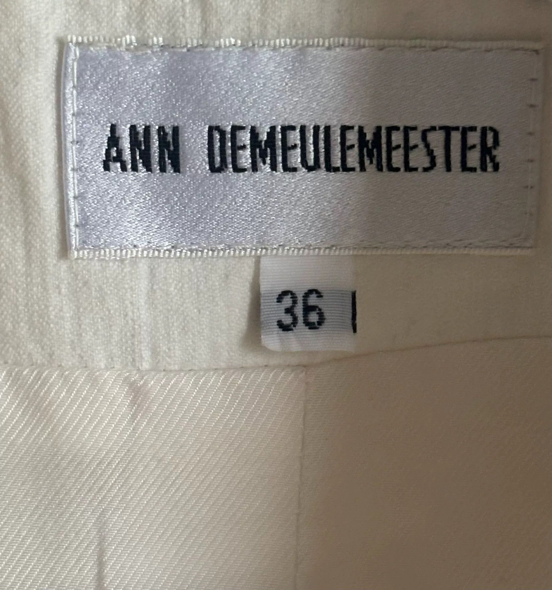 Ann Demeulemeester Ann Demeulemeester White Label Jacket Size XS / US 0-2 / IT 36-38 - 8 Thumbnail