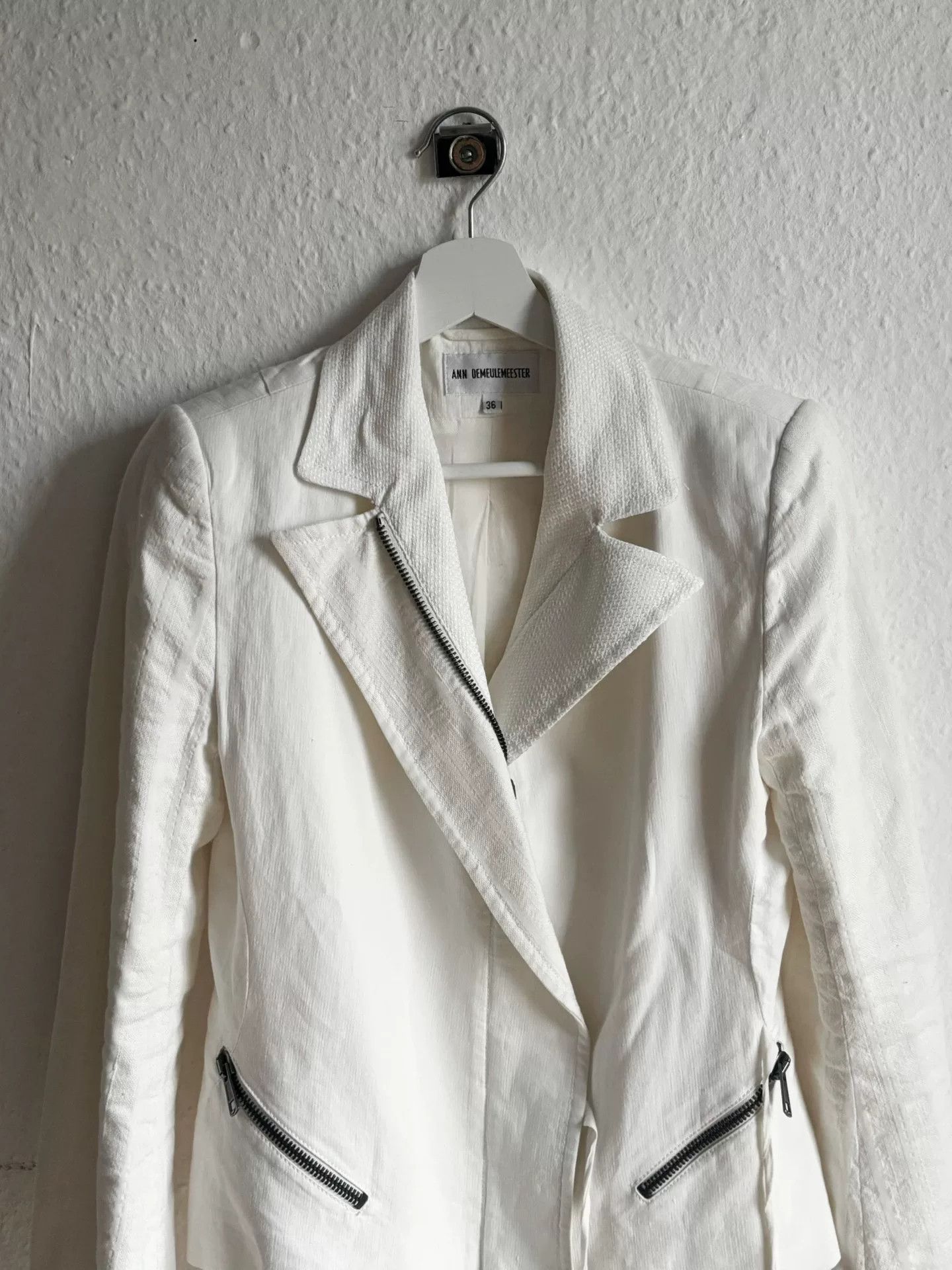 Ann Demeulemeester Ann Demeulemeester White Label Jacket Size XS / US 0-2 / IT 36-38 - 2 Thumbnail