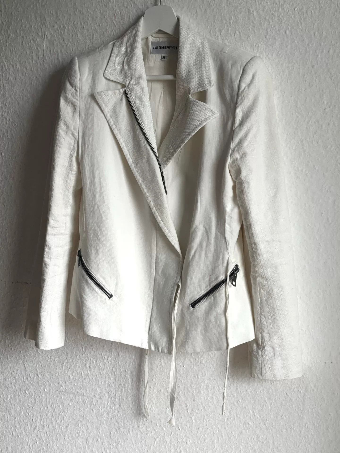 Ann Demeulemeester Ann Demeulemeester White Label Jacket Size XS / US 0-2 / IT 36-38 - 4 Thumbnail