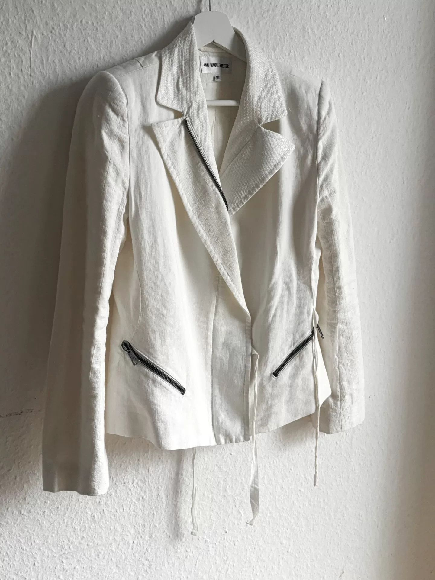 Ann Demeulemeester Ann Demeulemeester White Label Jacket Size XS / US 0-2 / IT 36-38 - 3 Thumbnail