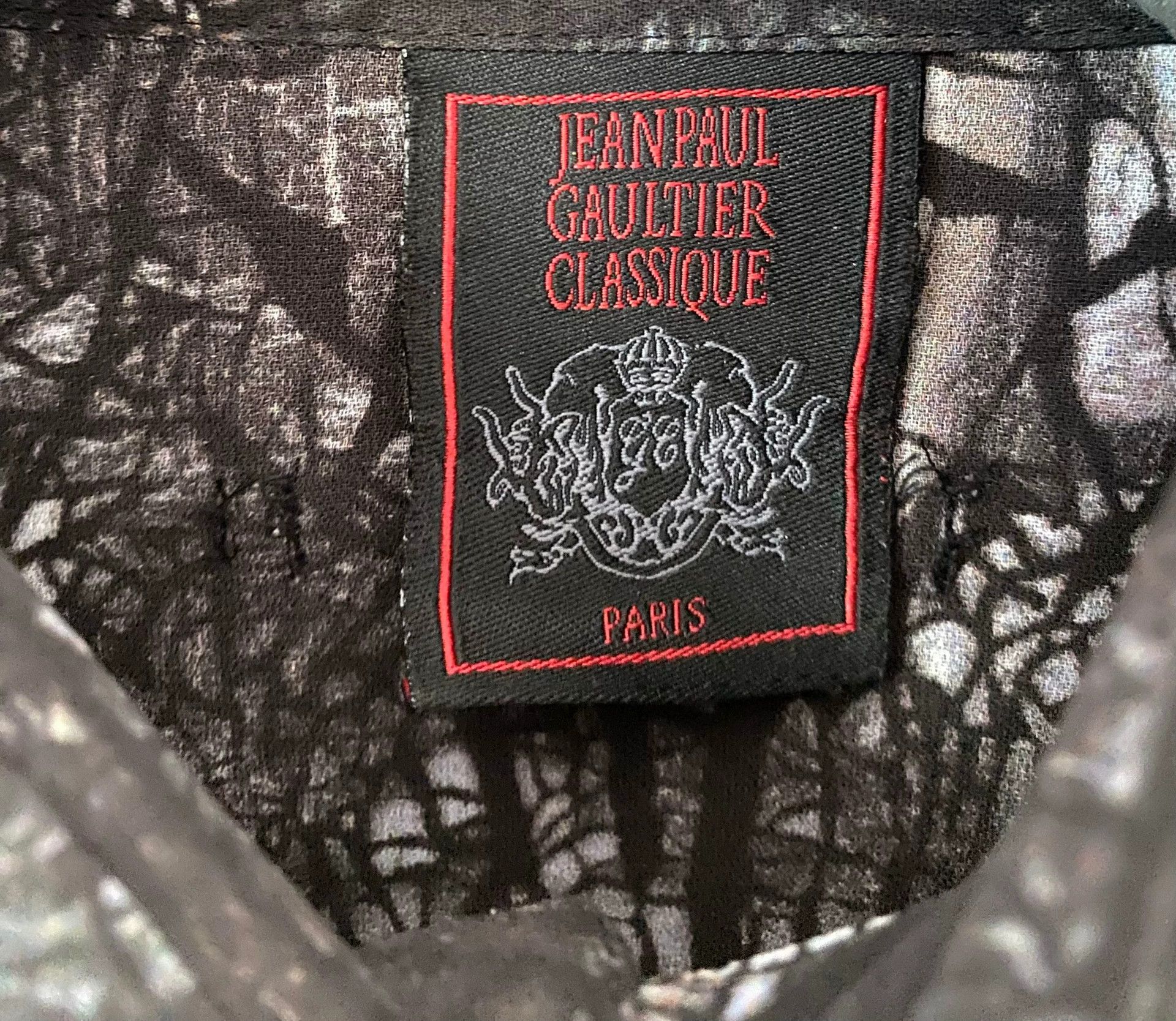 Jean Paul Gaultier 1980s Jean Paul Gaultier Angel Print Shirt Size US XXS / EU 40 - 4 Thumbnail