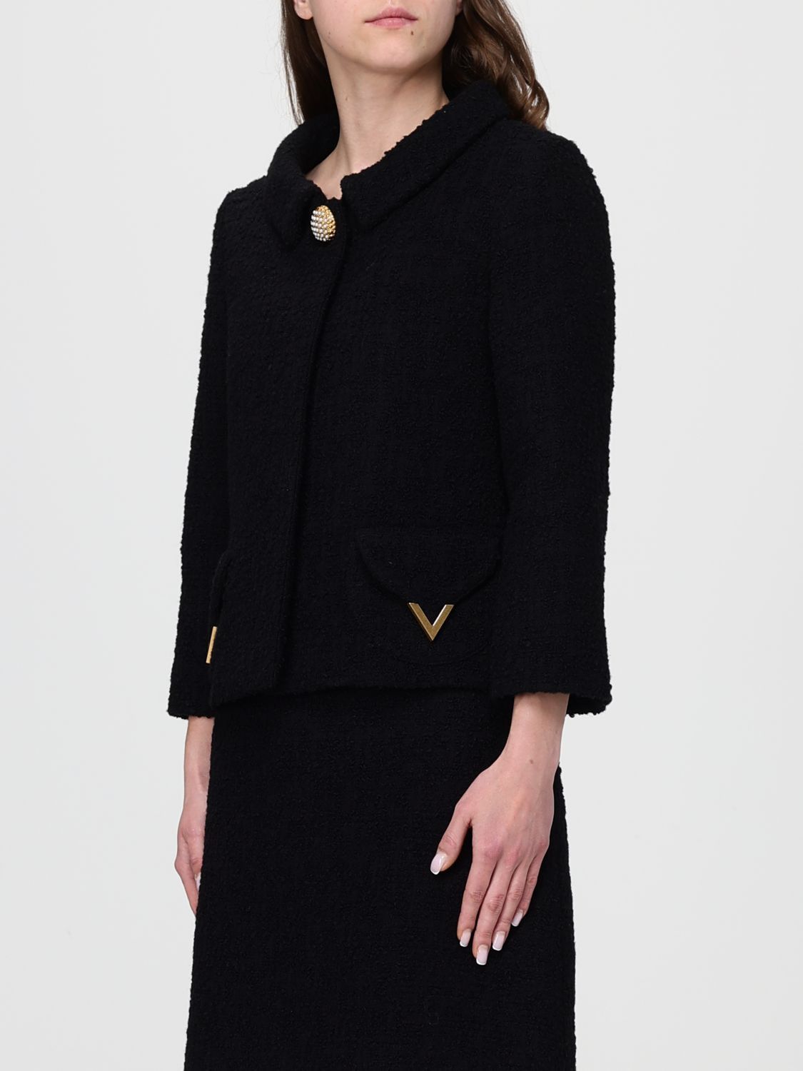 Valentino Valentino Jacket Woman Black Size M / US 6-8 / IT 42-44 - 4 Thumbnail