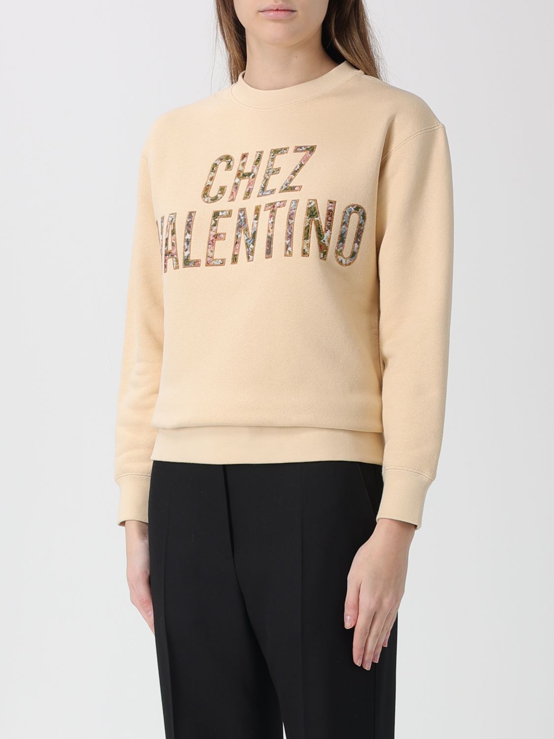 Valentino Valentino Sweatshirt Woman Grey Size XXS / US 00 / IT 34 - 4 Thumbnail