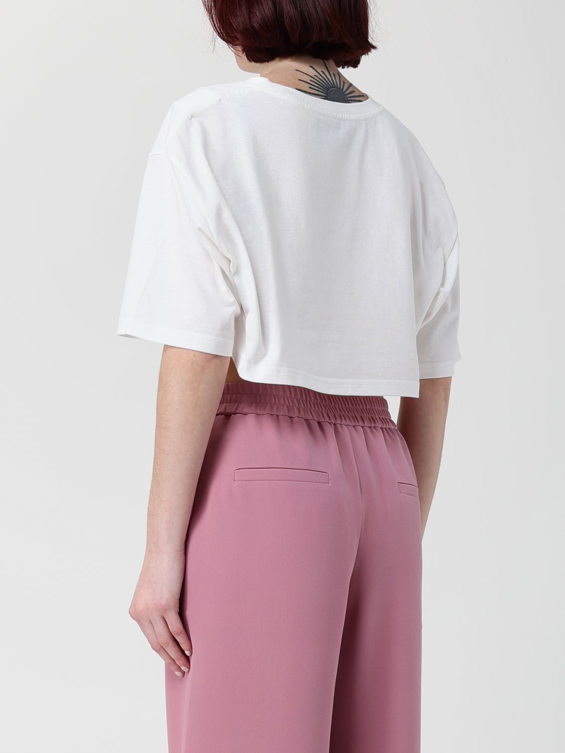 Valentino Valentino T-Shirt Woman Ivory Size M / US 6-8 / IT 42-44 - 3 Thumbnail