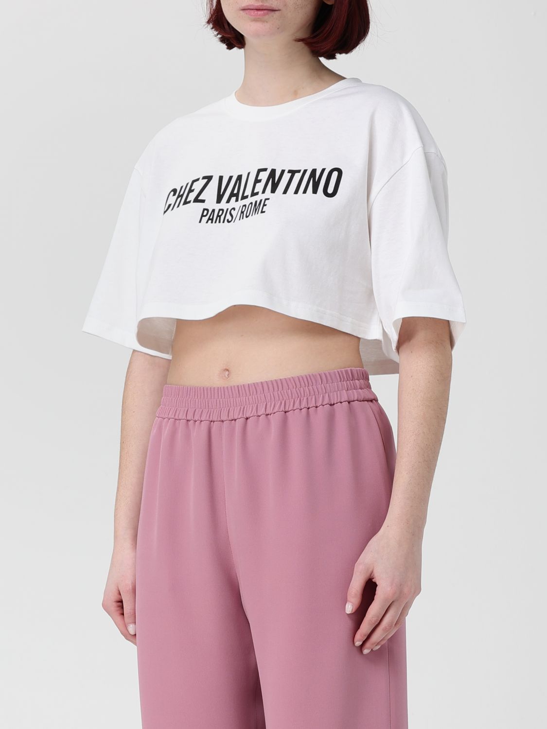 Valentino Valentino T-Shirt Woman Ivory Size S / US 4 / IT 40 - 4 Thumbnail