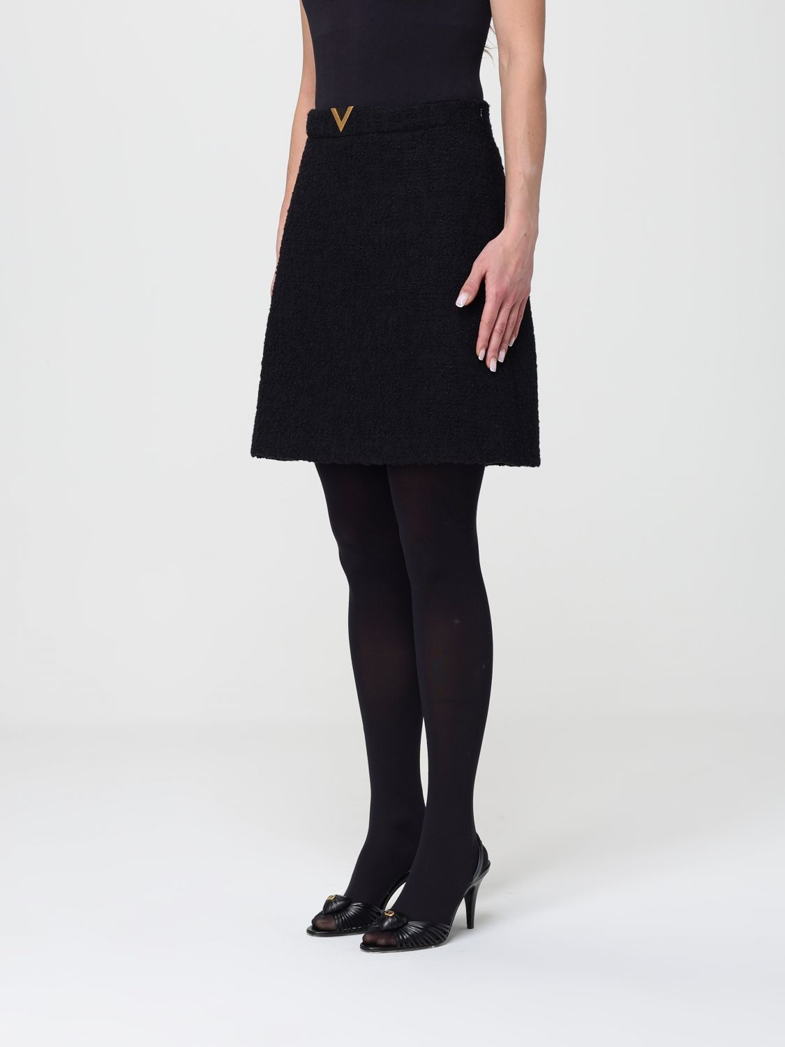 Valentino Valentino Skirt Woman Black Size 30" / US 8 / IT 44 - 4 Thumbnail