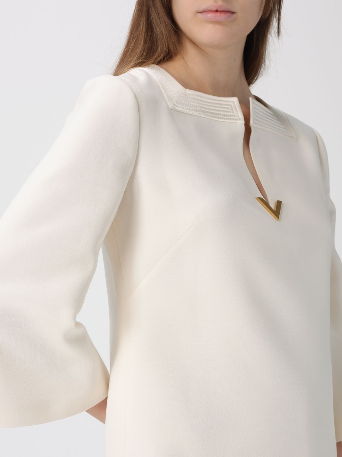 Valentino Valentino Dress Woman White Size M / US 6-8 / IT 42-44 - 4 Thumbnail