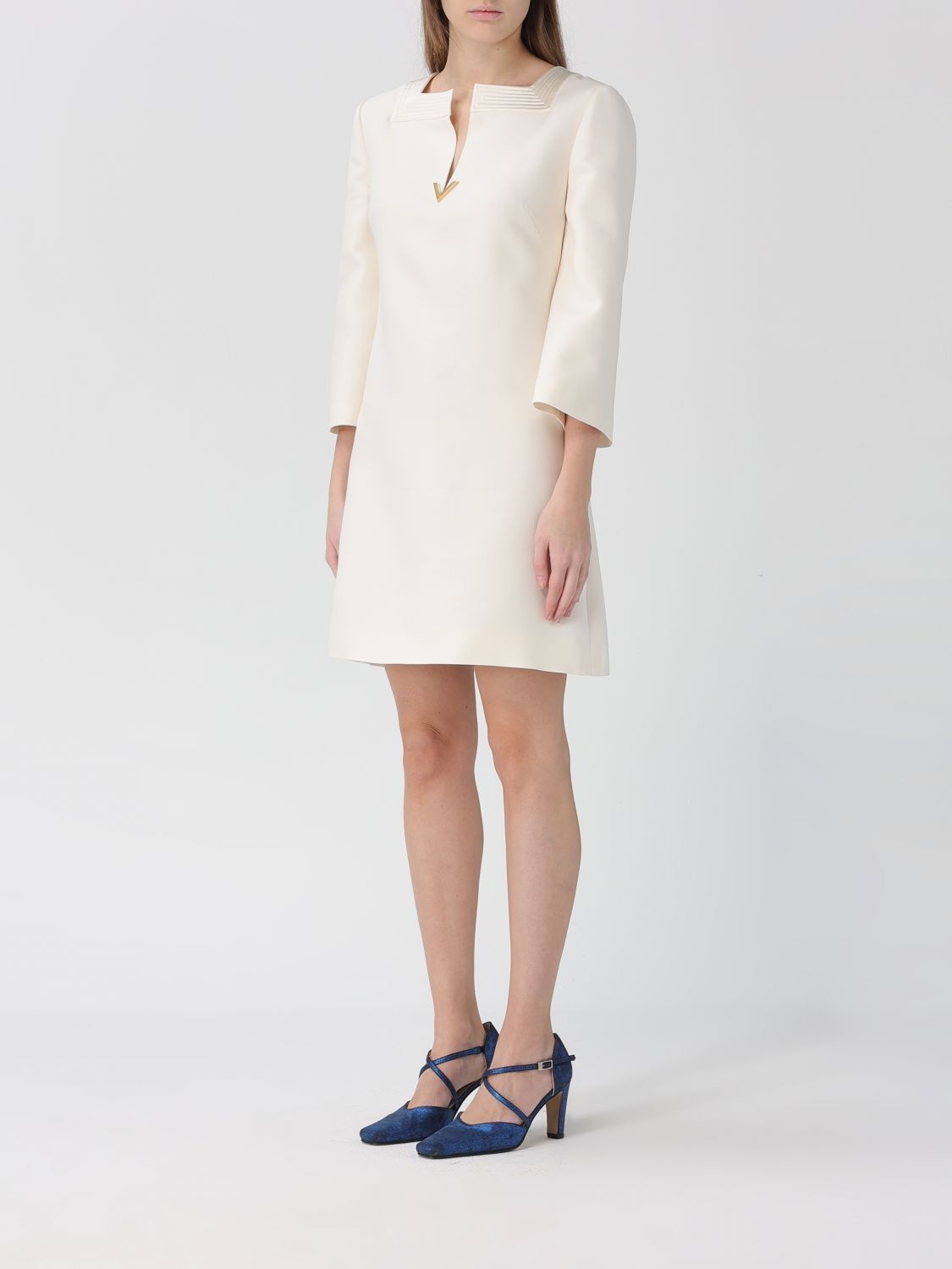 Valentino Valentino Dress Woman White Size M / US 6-8 / IT 42-44 - 3 Thumbnail