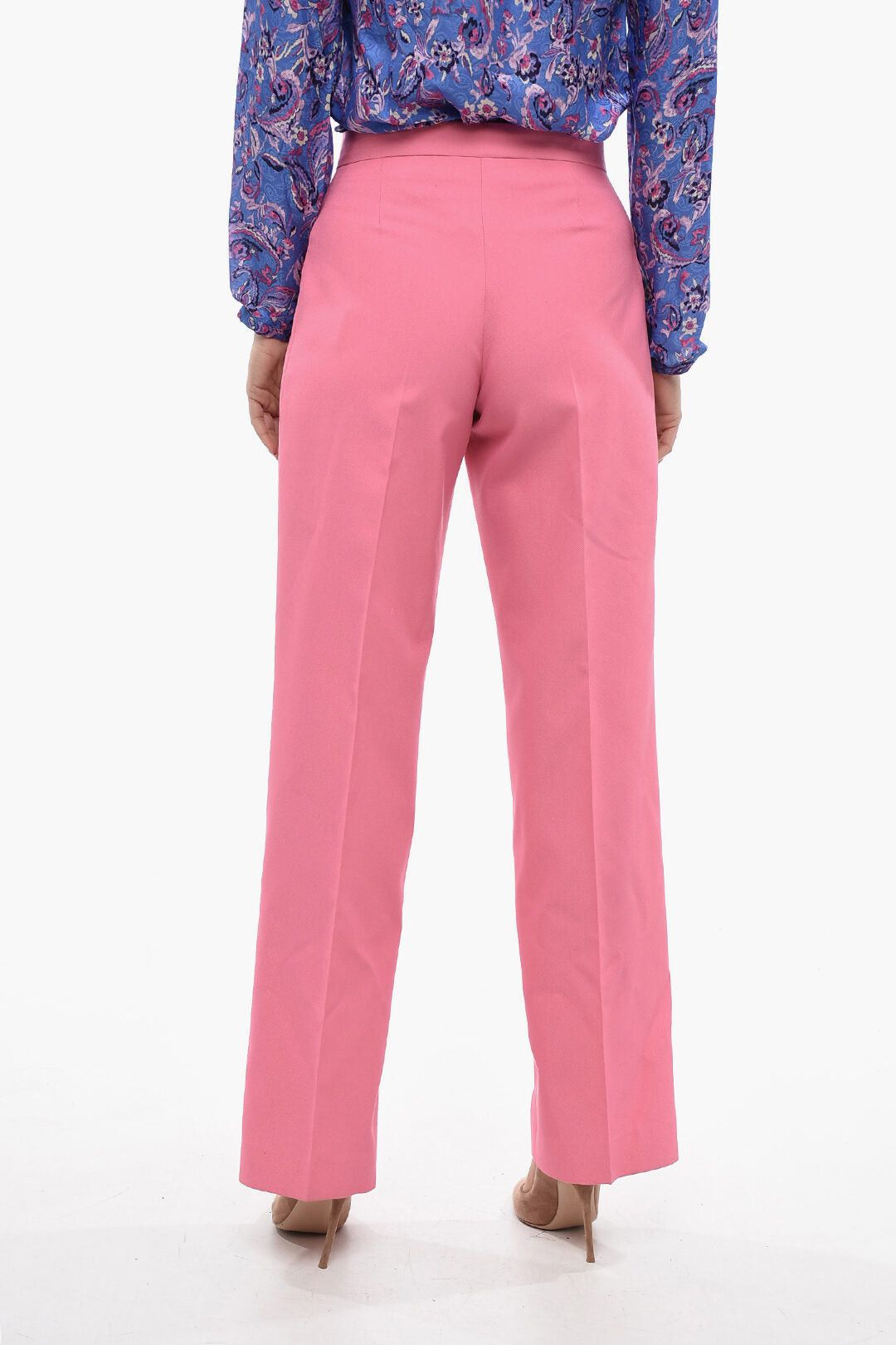 Palm Angels Wide-Fit Trousers MIAMI With Pleats Size 25" / US 0 / IT 36 - 2 Thumbnail