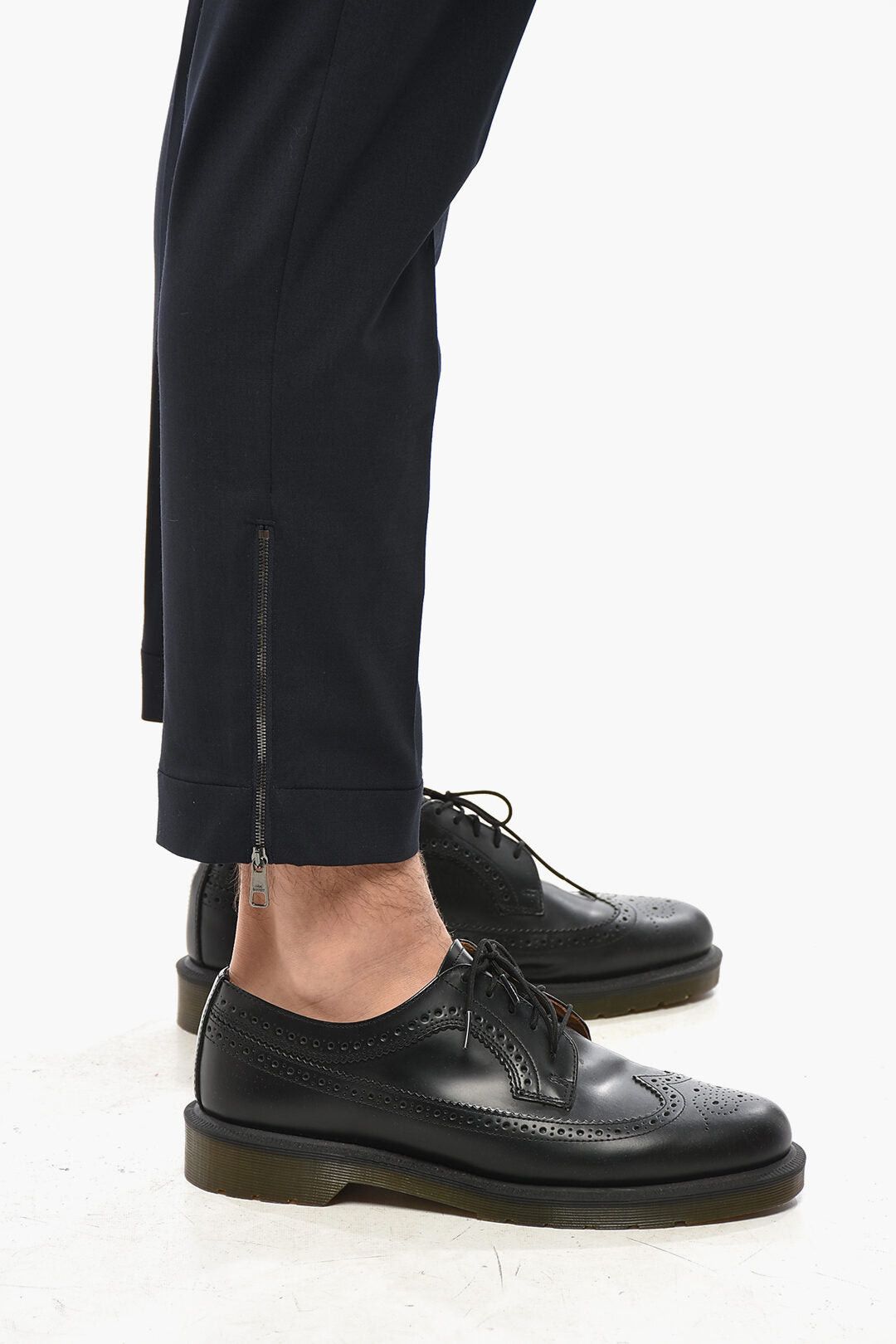 Neil Barrett Slim Trousers JAMIE with Zip at Hem Size US 31 - 3 Thumbnail