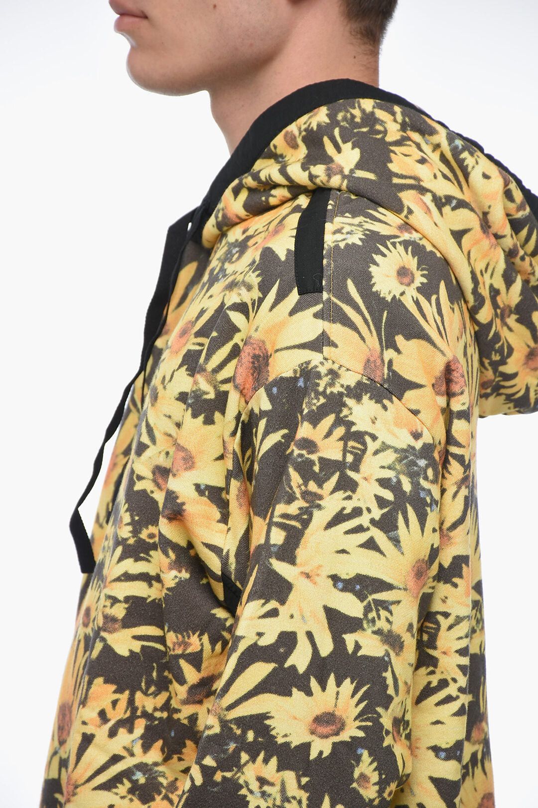 Jil Sander Brushed Cotton Hoodie FLOWER FIELD Size US M / EU 48-50 / 2 - 2 Thumbnail
