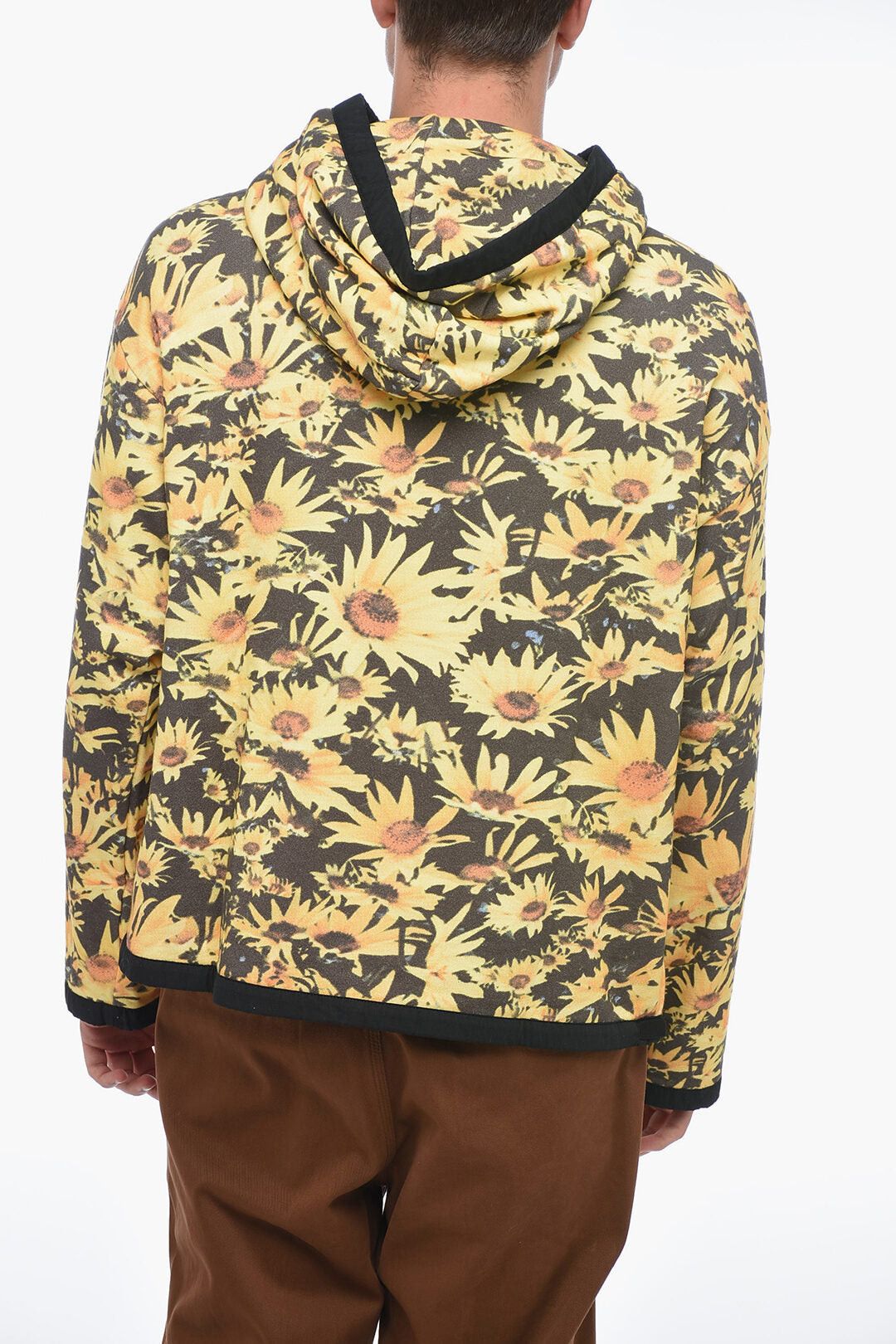 Jil Sander Brushed Cotton Hoodie FLOWER FIELD Size US M / EU 48-50 / 2 - 3 Thumbnail