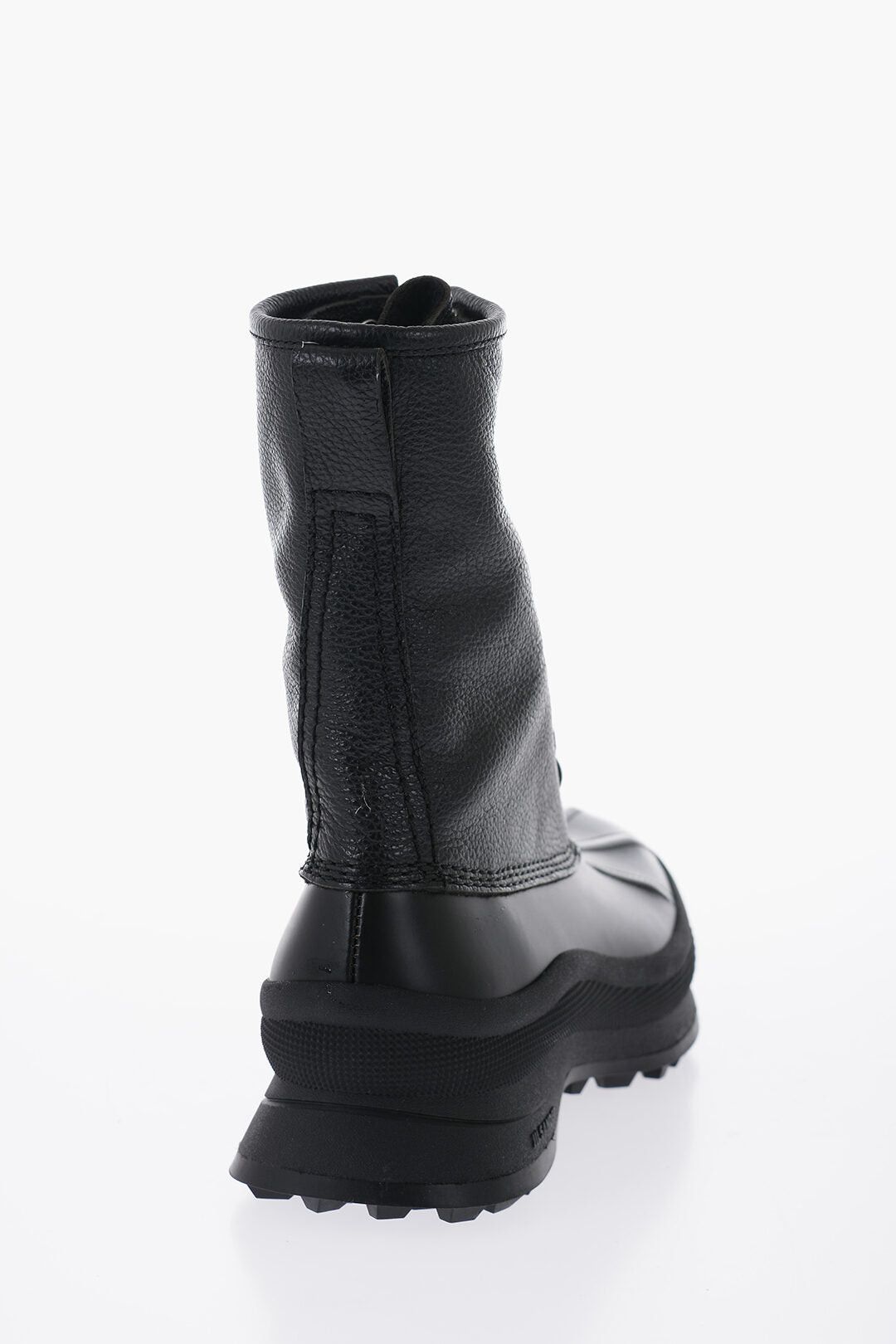 Jil Sander Leather Combat Boots with Vibram Sole Size US 5 / IT 35 - 2 Thumbnail