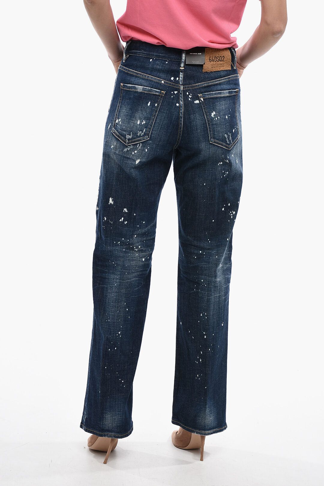 Dsquared2 Straight-Fit Jeans SAN DIEGO with 23cm Vintage Effect Size 30" / US 8 / IT 44 - 2 Thumbnail