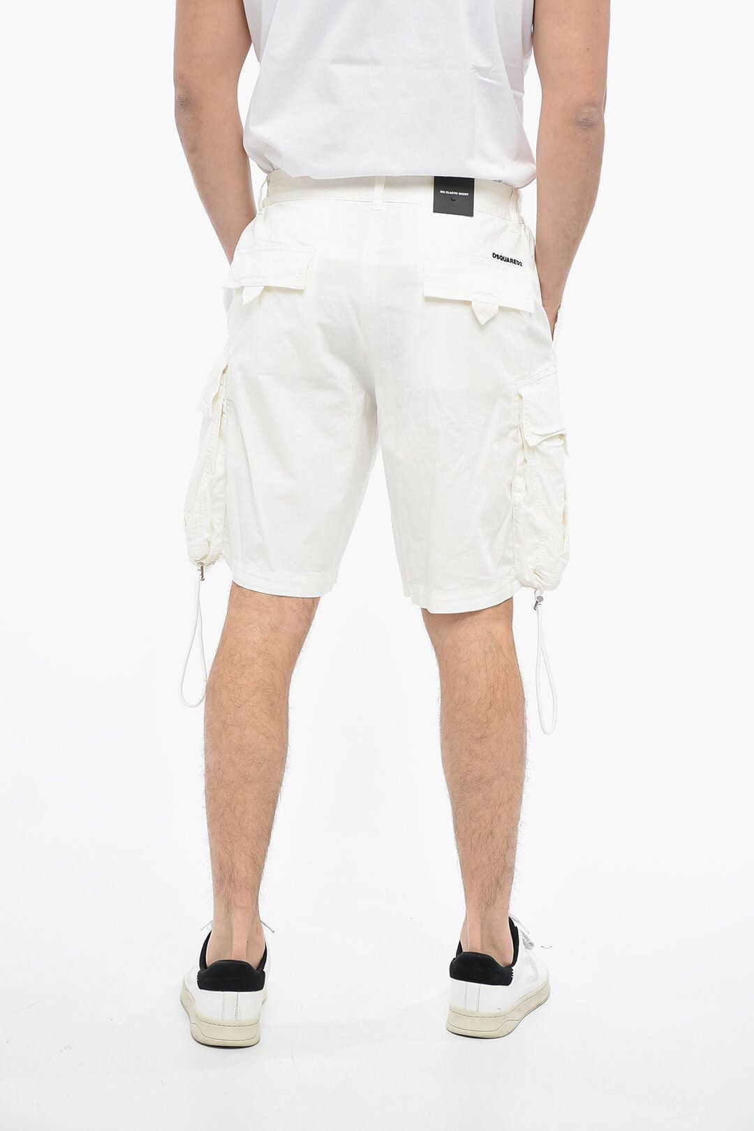 Dsquared2 Cargo Shorts BIG ELASTIC with Drawstring Size US 33 - 2 Thumbnail