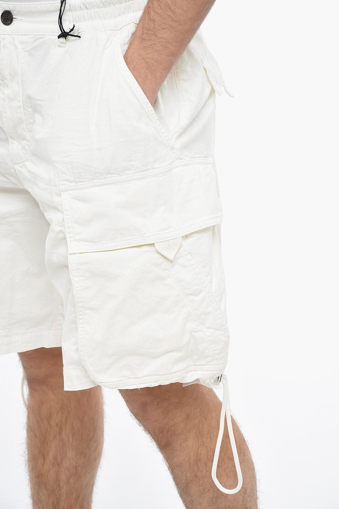 Dsquared2 Cargo Shorts BIG ELASTIC with Drawstring Size US 34 / EU 50 - 3 Thumbnail