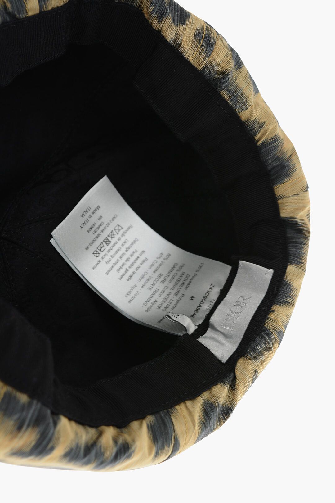 Dior Animal-Print Beret Size ONE SIZE - 4 Thumbnail