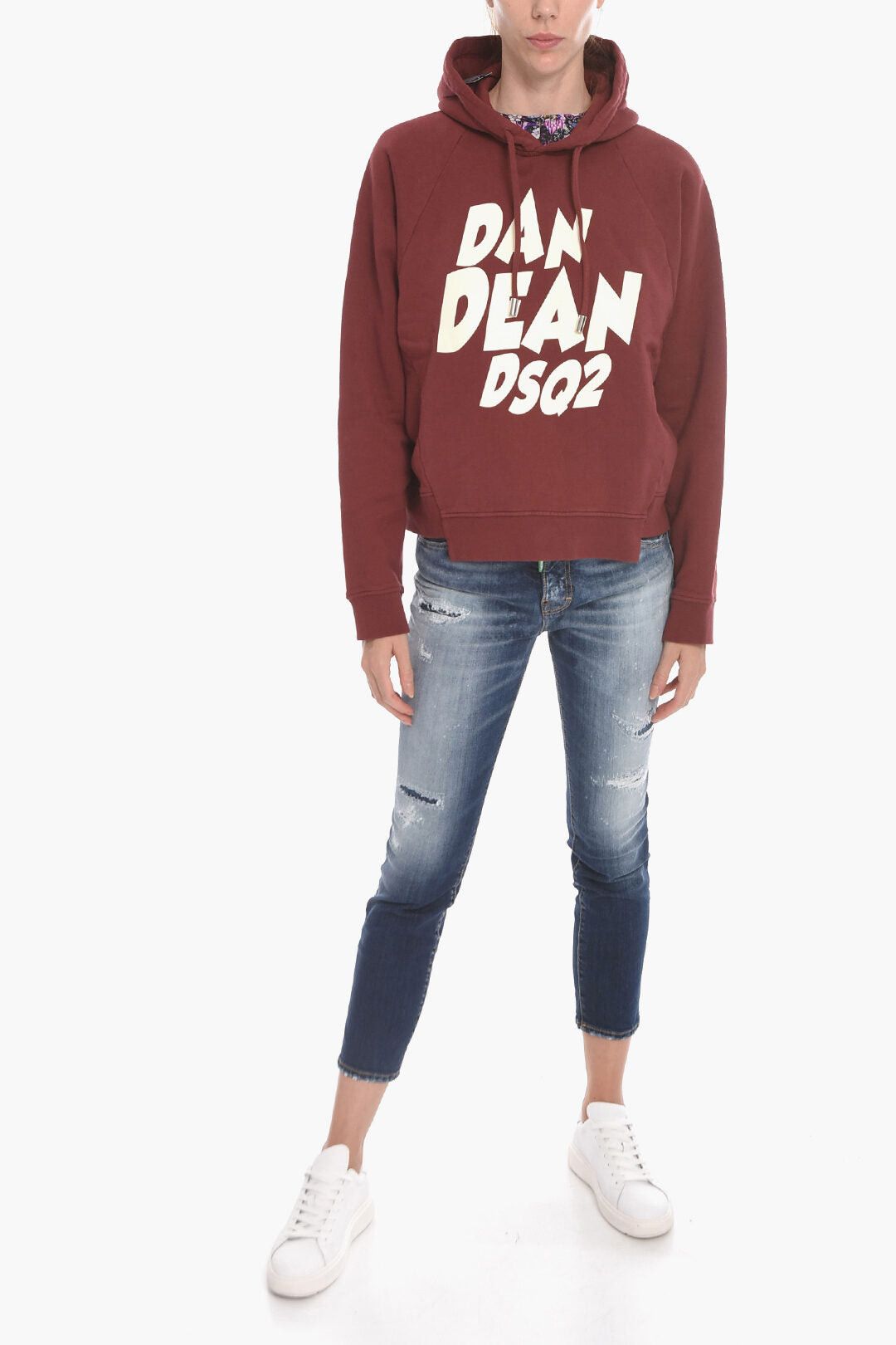 Dsquared2 Crewneck Sweatshirt DAN DEAN with Print Size S / US 4 / IT 40 - 4 Thumbnail