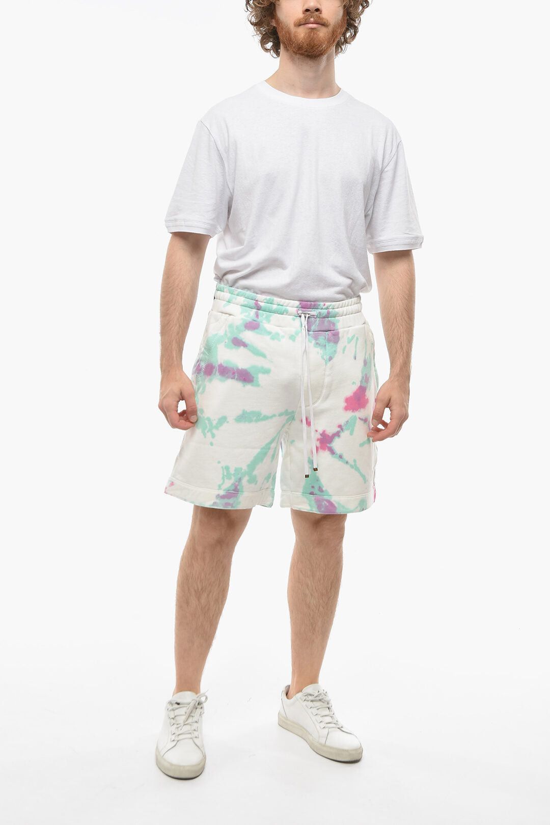 Amiri Jersey Shorts CORE with Tie-Dye Pattern Size US 30 / EU 46 - 4 Thumbnail