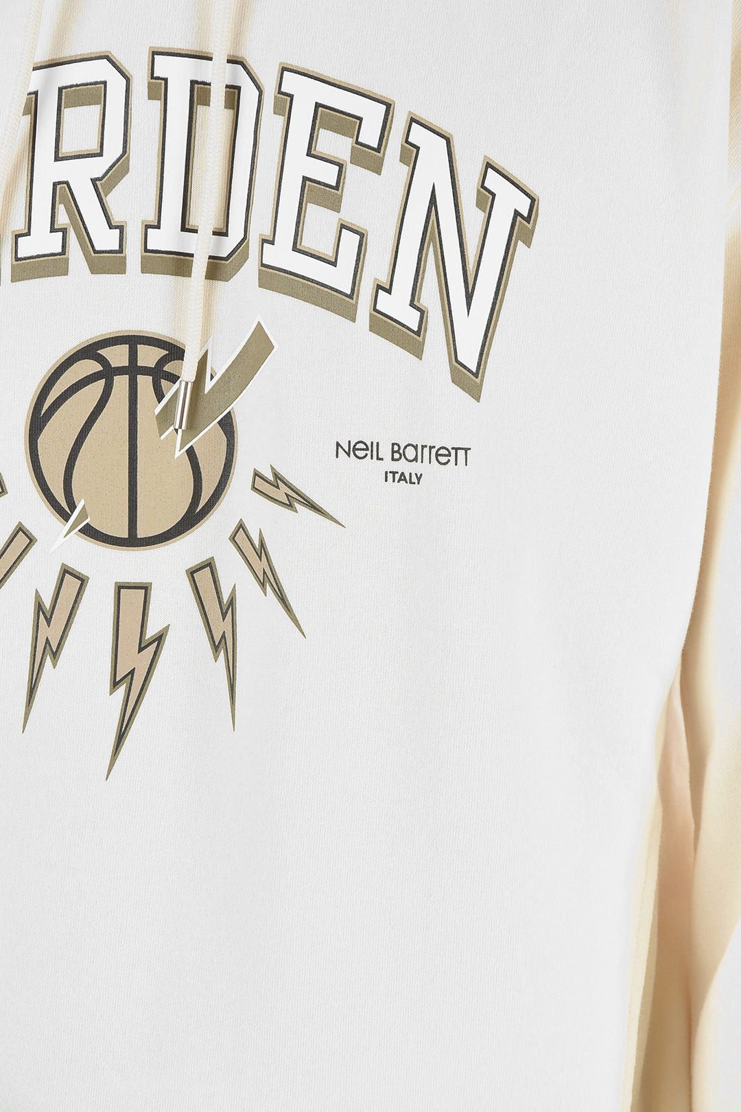 Neil Barrett JAMES HARDEN x NEIL BARRETT Easy Fit Hoodie with Hood and Printed Logo Size US S / EU 44-46 / 1 - 3 Thumbnail