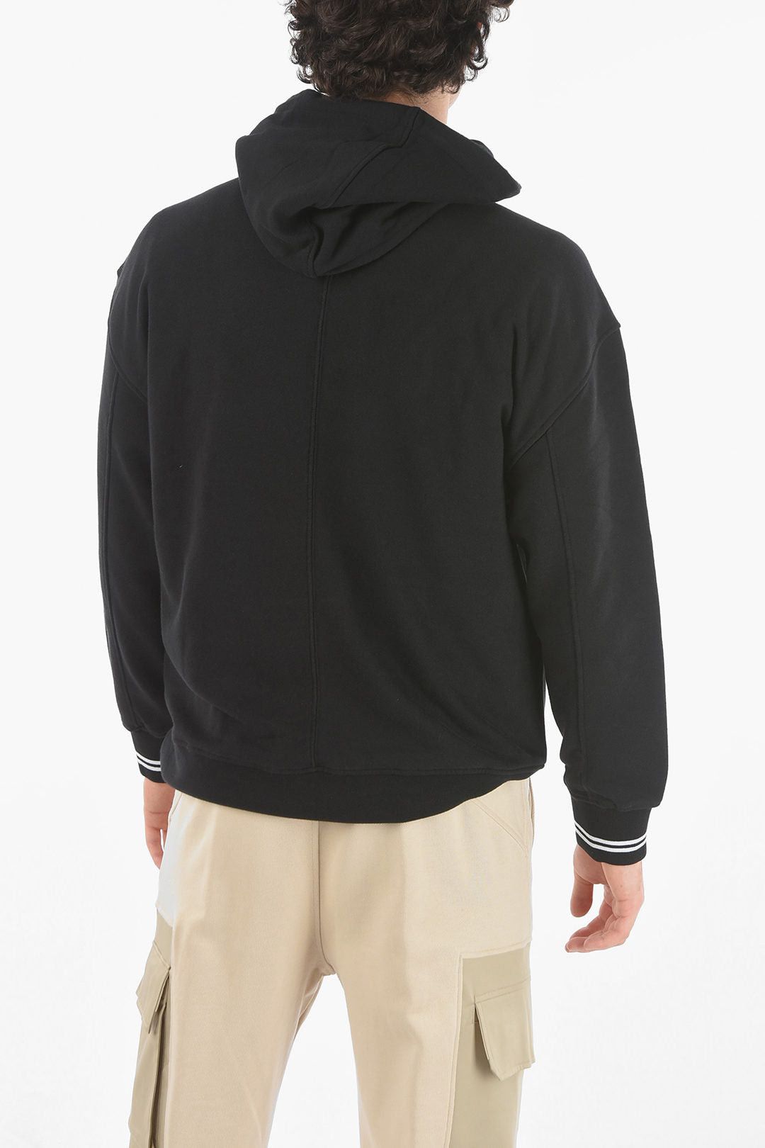 Neil Barrett JAMES HARDEN x NEIL BARRETT Easy Fit Hoodie with Hood and Printed Logo Size US M / EU 48-50 / 2 - 2 Thumbnail