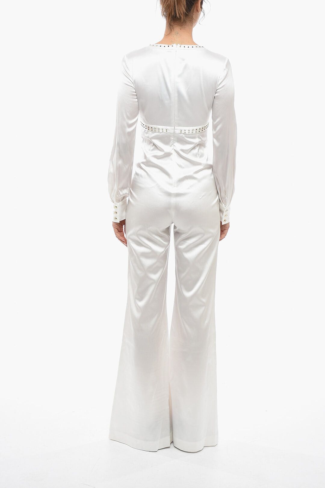 Philipp Plein Satin Jumpsuit BE ELEGANT Size S / US 4 / IT 40 - 2 Thumbnail