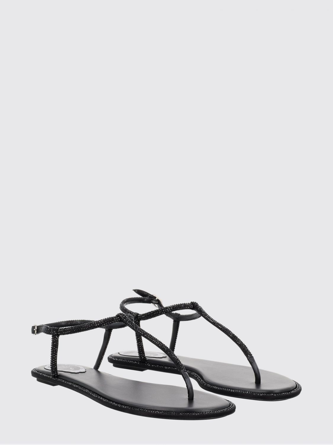 Rene Caovilla Rene Caovilla Heeled Sandal Woman Black Size US 10 / IT 40 - 2 Thumbnail