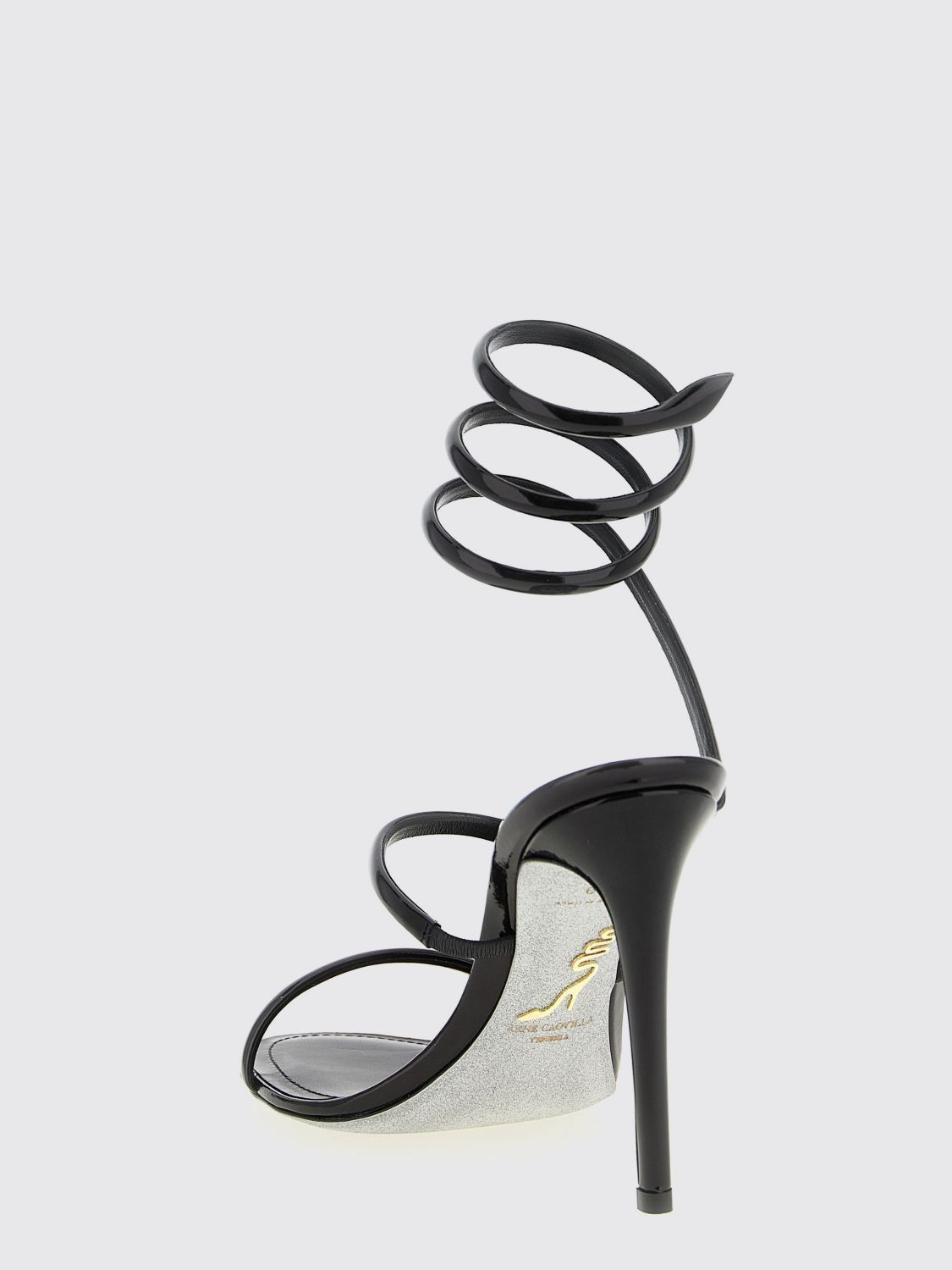 Rene Caovilla Heeled Sandal Woman Black