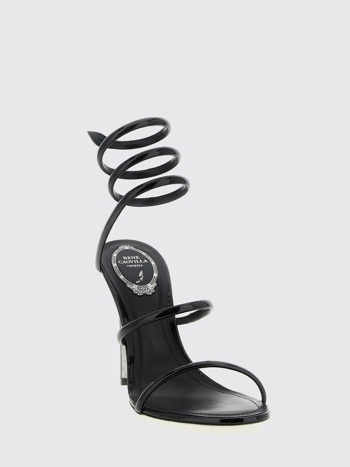 Rene Caovilla Heeled Sandal Woman Black