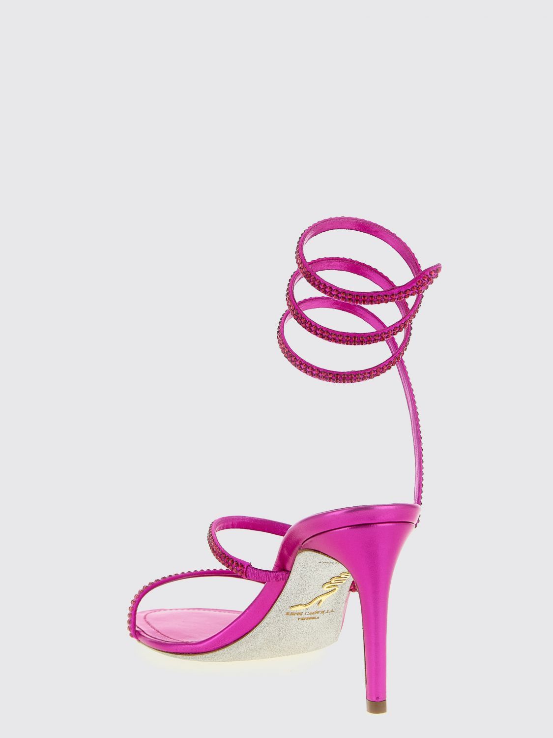Rene Caovilla Rene Caovilla Heeled Sandal Woman Fuchsia Size US 6.5 / IT 36.5 - 3 Thumbnail