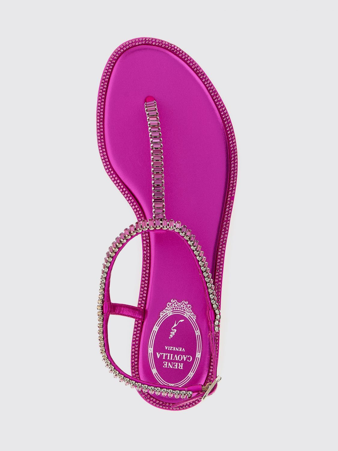 Rene Caovilla Rene Caovilla Heeled Sandal Woman Fuchsia Size US 8 / IT 38 - 4 Thumbnail