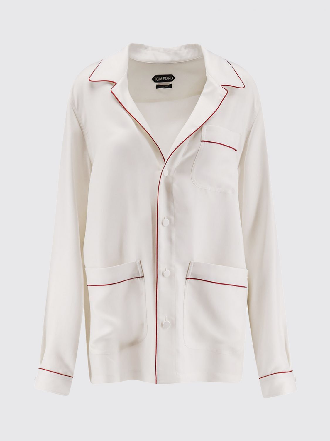 Tom Ford Tom Ford Shirt Woman Beige Size S / US 4 / IT 40 - 2 Thumbnail