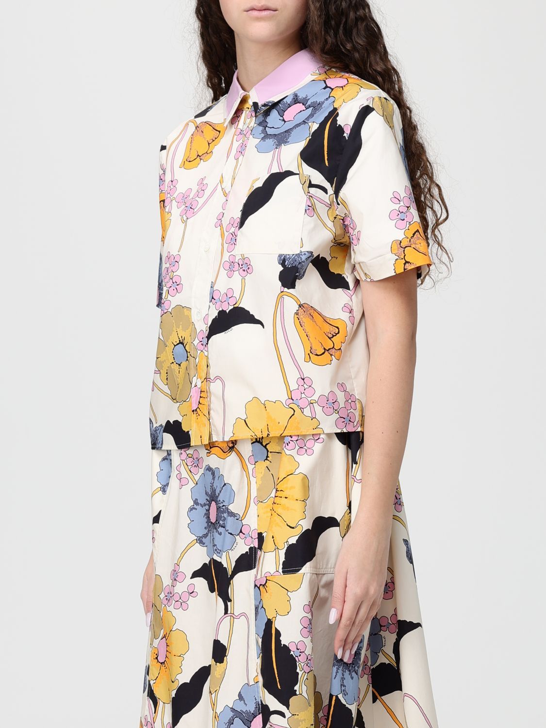 Marni Marni Shirt Woman White Size M / US 6-8 / IT 42-44 - 4 Thumbnail