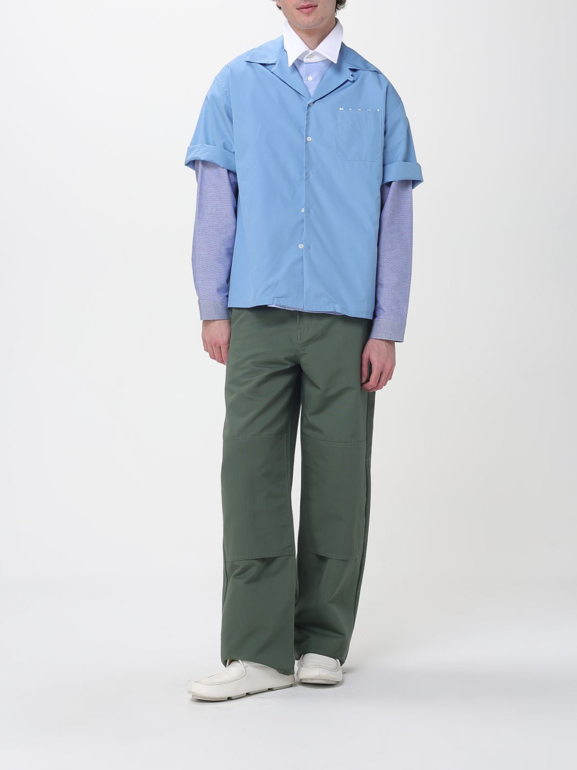 Marni Marni Shirt Men Blue Size US S / EU 44-46 / 1 - 2 Thumbnail