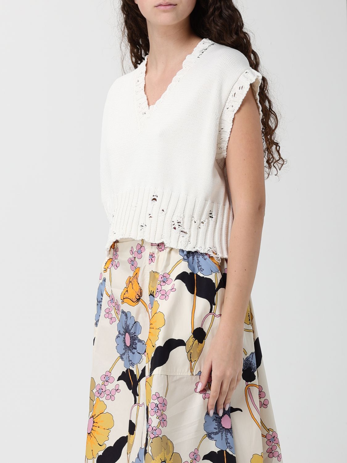 Marni Marni Waistcoat Woman Lilac Size M / US 6-8 / IT 42-44 - 4 Thumbnail