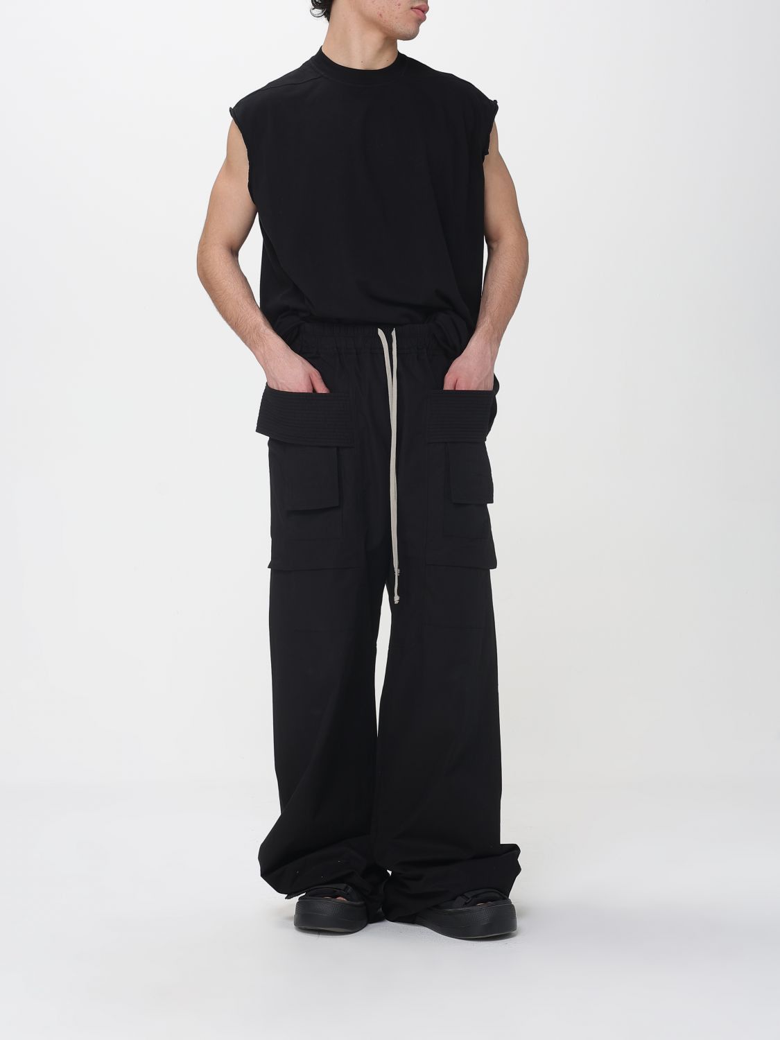 Rick Owens Drkshdw Rick Owens Drkshdw T-Shirt Men Black Size US M / EU 48-50 / 2 - 2 Thumbnail