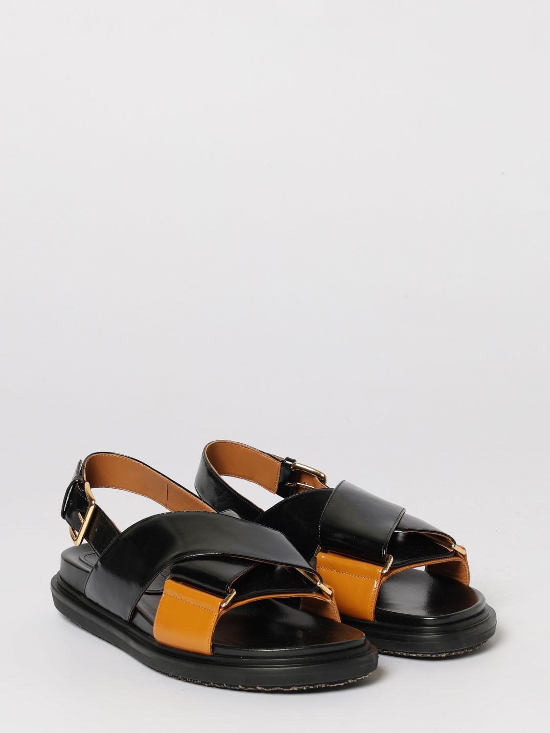 Marni Marni Heeled Sandal Woman Black Size US 9 / IT 39 - 2 Thumbnail