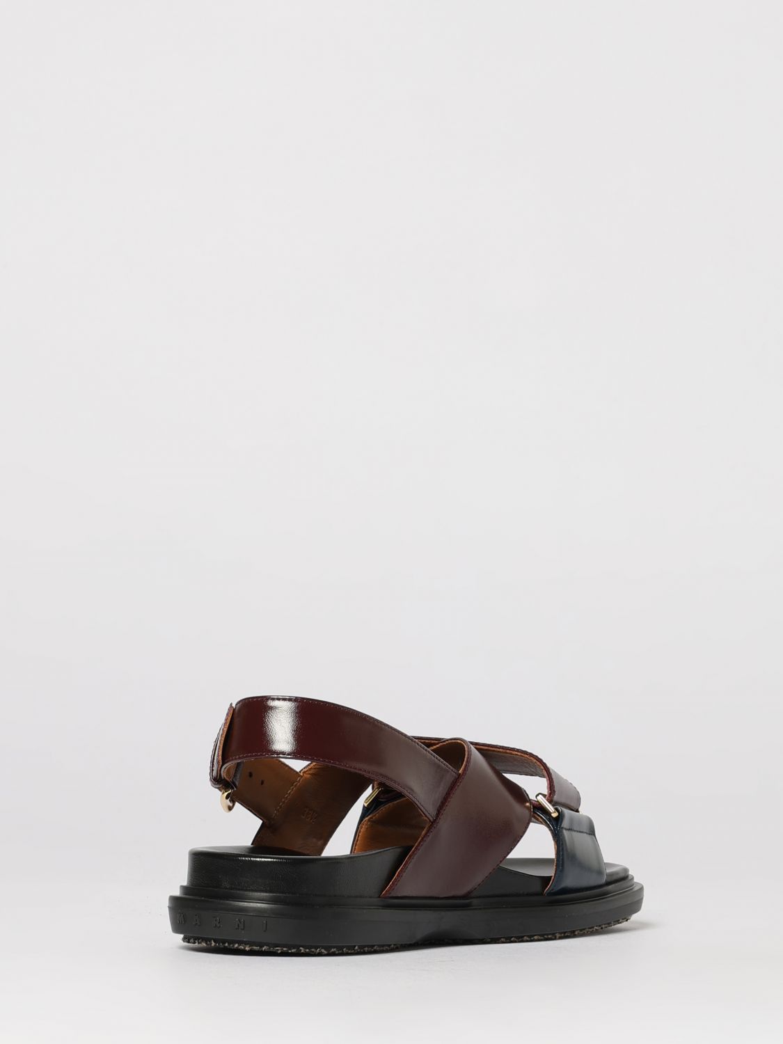 Marni Marni Heeled Sandal Woman Burgundy Size US 7.5 / IT 37.5 - 3 Thumbnail