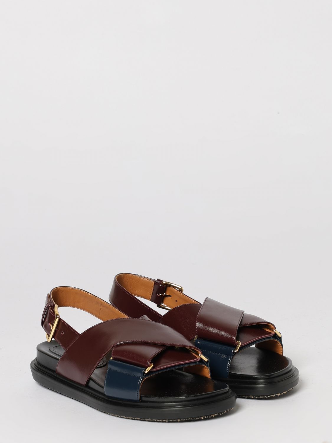 Marni Marni Heeled Sandal Woman Burgundy Size US 9 / IT 39 - 2 Thumbnail